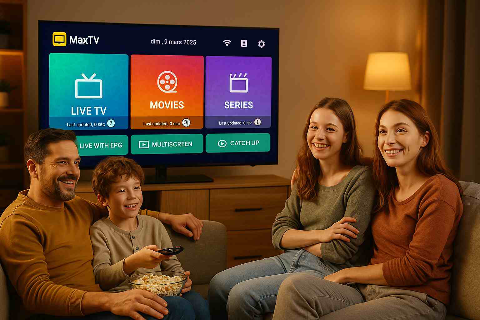 IPTV España Feliz Familly después